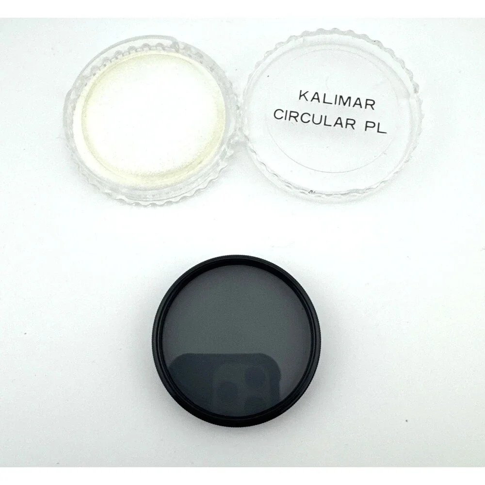 Kalimar 55 mm Circular PL Filter Japan with clear plastic case
